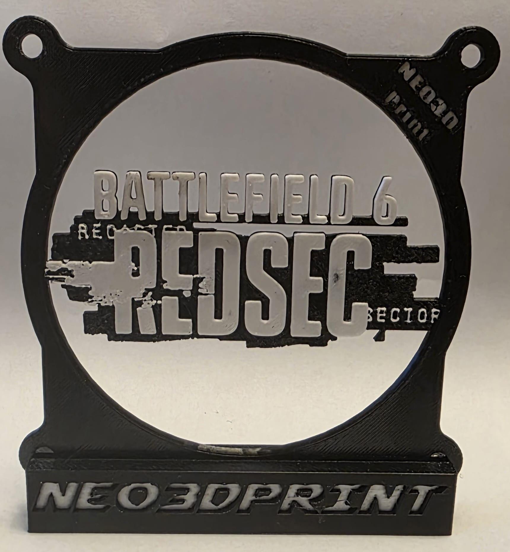 Grila Ventilator PC Battlefield 6 120mm