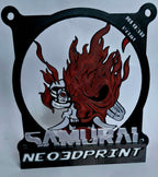 Grila Ventilator PC Cyberpunk Samurai 120mm