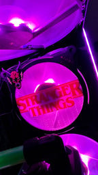 Grila Ventilator PC StrangerThings