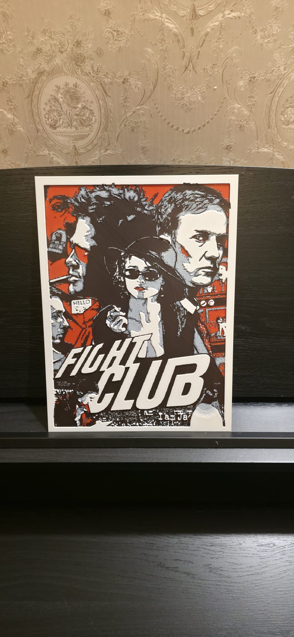 Tablou 3D FightClub Retro