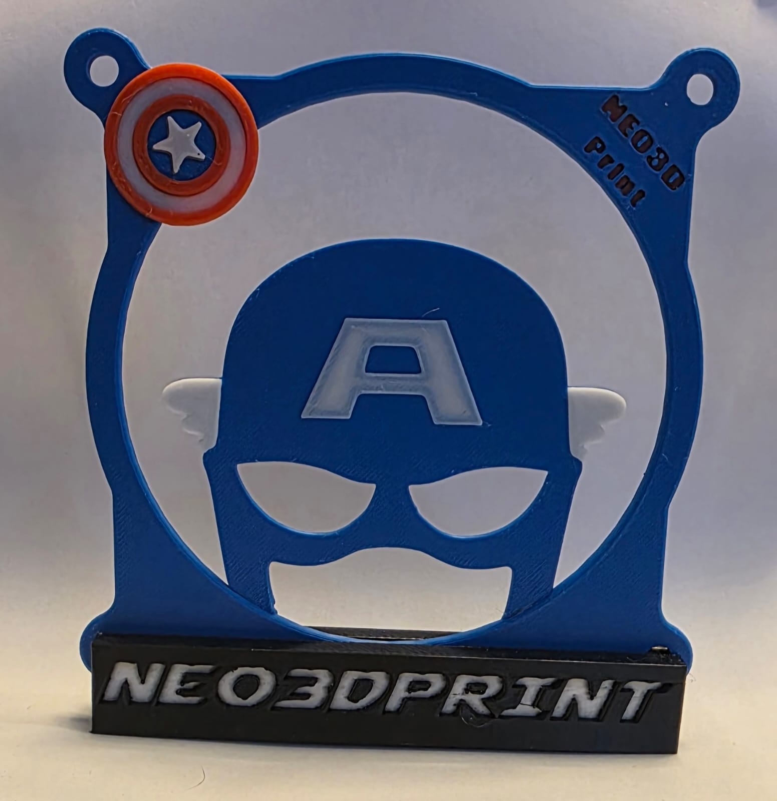 Grila Ventilator PC Captain America