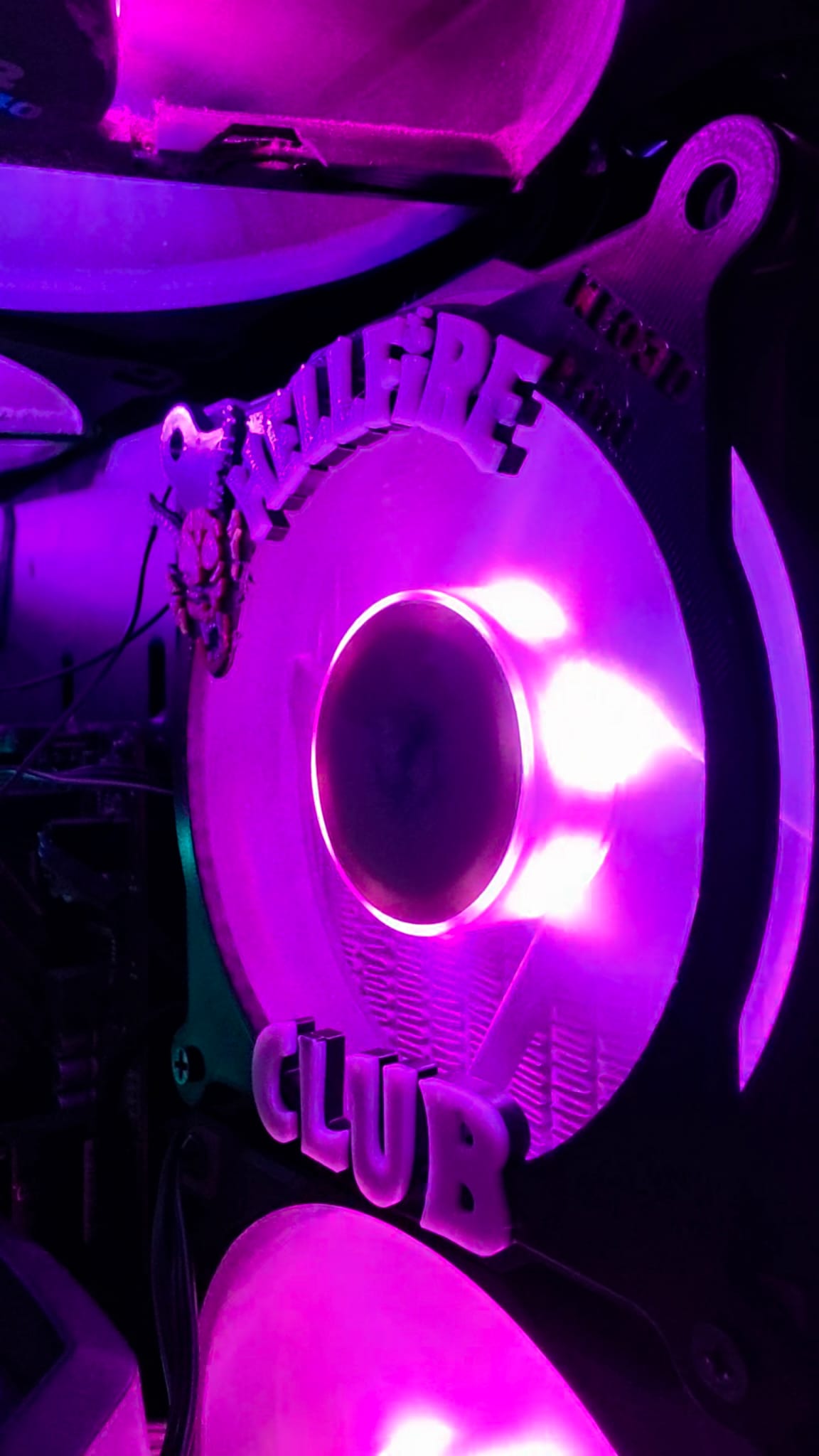 Grila Ventilator PC StrangerThings Hellfire Club