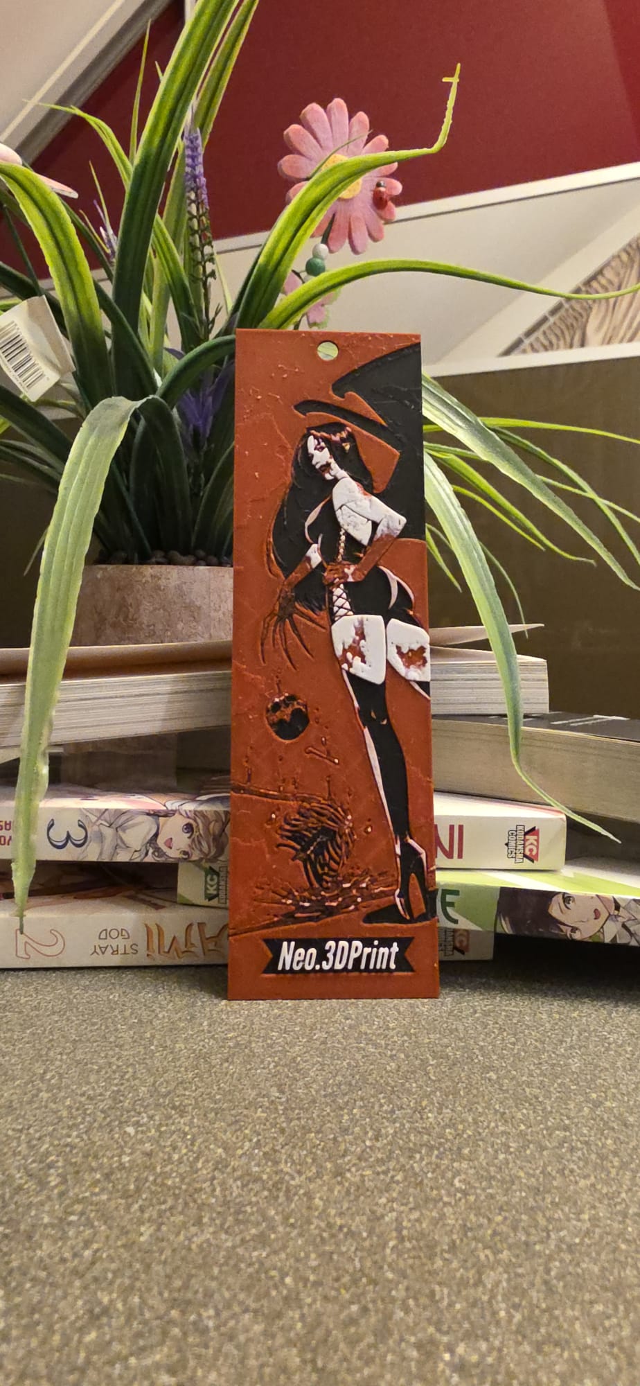 Semn de carte 3D Vampire