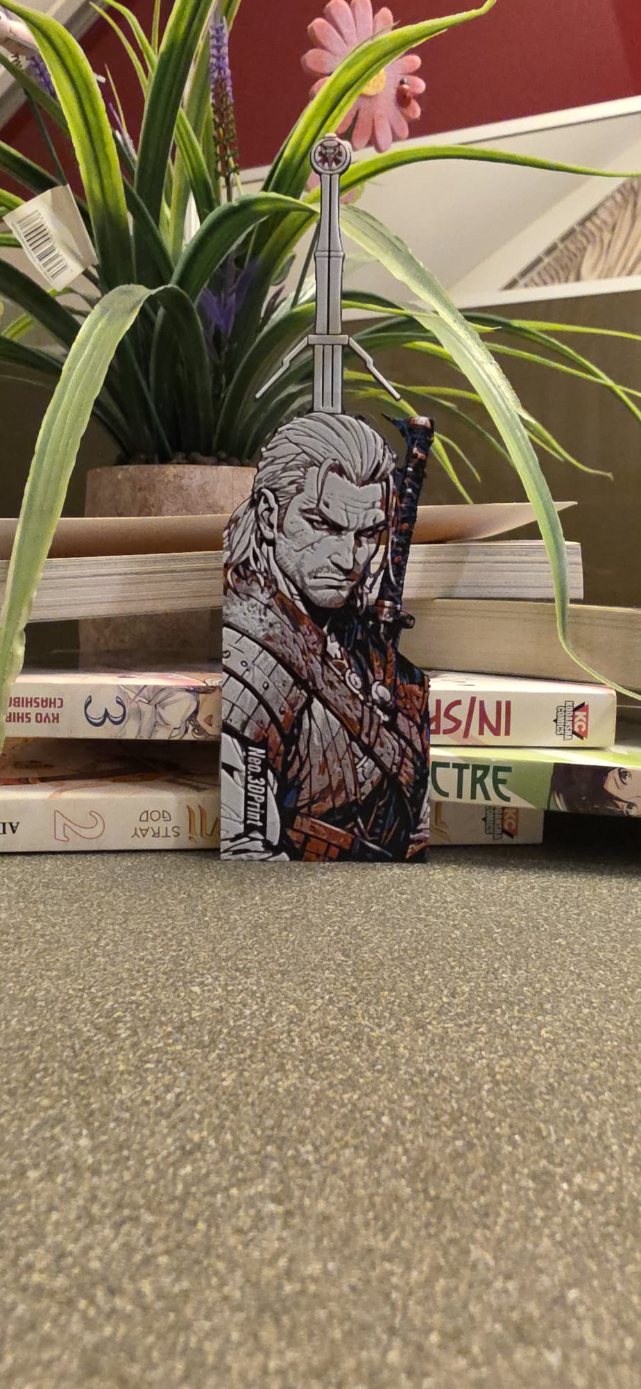 Semn de carte The Witcher Geralt of Rivia