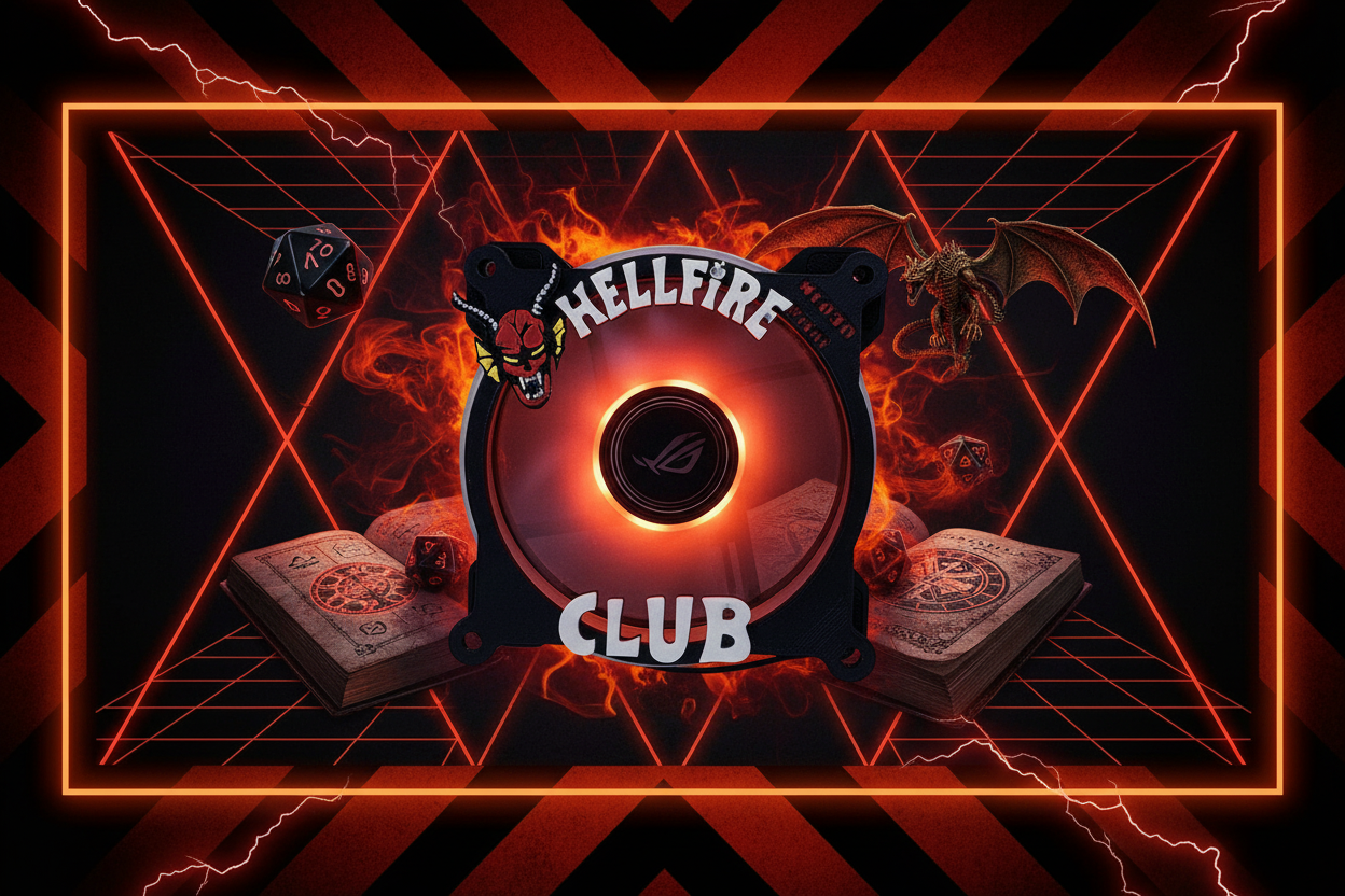 Stranger Things Fan Grill